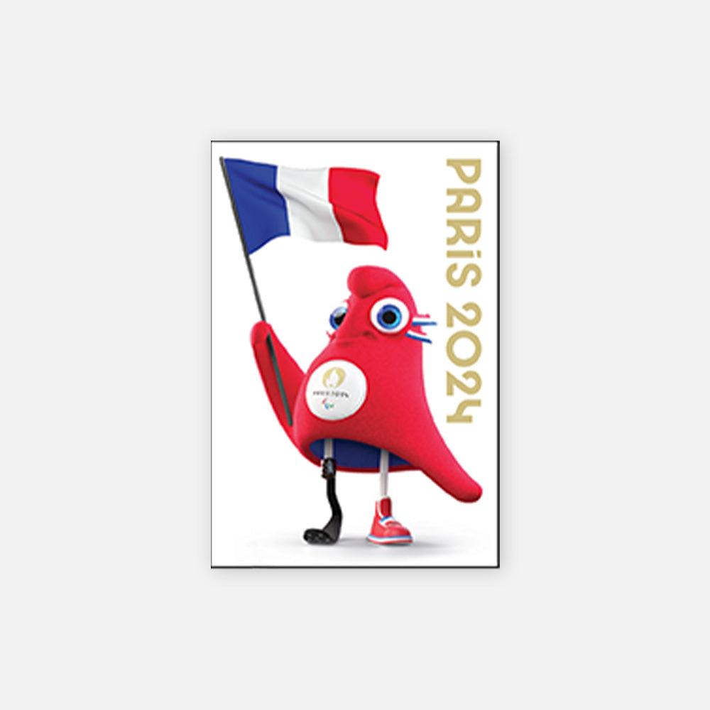 Drapeau Mascotte Officiel Paris 2024 COTTON DIVISION PARIS 2024