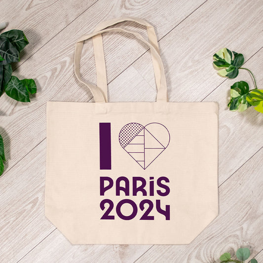 Tote Bag Naturel Paris 2024 LOTG