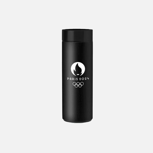 Gourde Noire Thermos Paris 2024 Essential